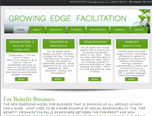 Tablet Screenshot of growing-edge.com